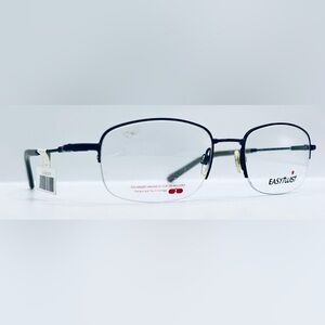 Easy Twist CT131 Black Oval Half-Rim Sunglasses Frames Only